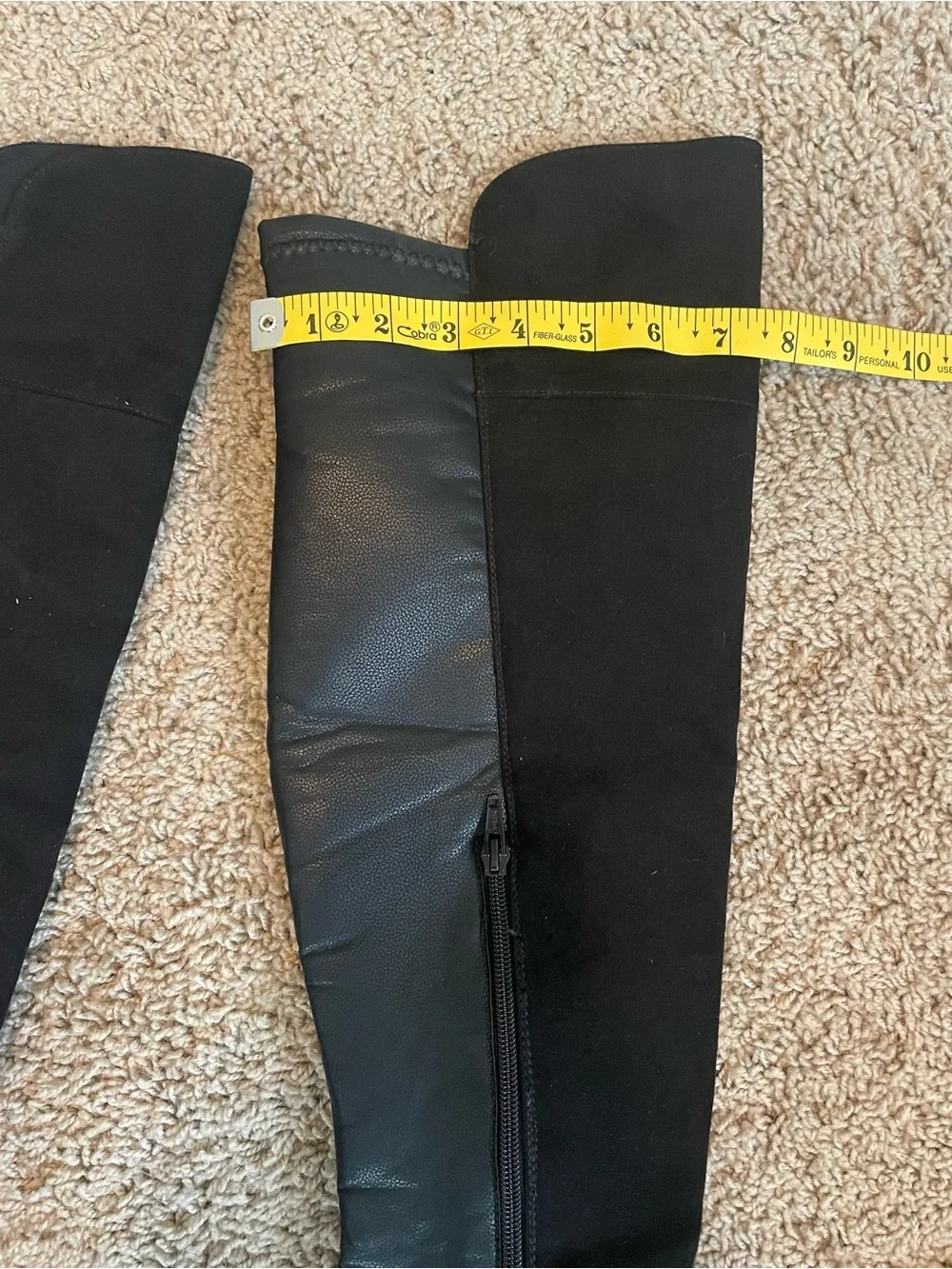 Cklass Woman’s Tall Boots with Lug Sole Sz 8 in gently used condition